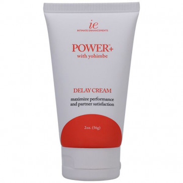 Мощный крем-пролонгатор с экстрактом Йохимбе Doc Johnson Power+ with Yohimbe Delay Cream For Men (56 грамм)