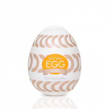 Мастурбатор-яйцо Tenga Egg Ring с ассиметричным рельефом 