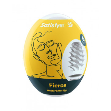 Самосмазывающийся мастурбатор-яйцо Satisfyer Egg Fierce, одноразовый, не требует смазки