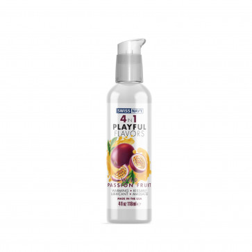 Лубрикант на водной основе Swiss Navy 4 in 1 Wild Passion Fruit 118 мл