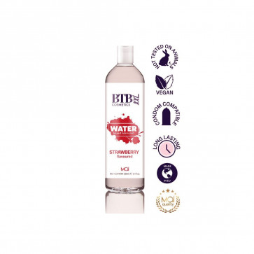 Смазка на водной основе BTB FLAVORED STRAWBERRY с ароматом клубники (250 мл)