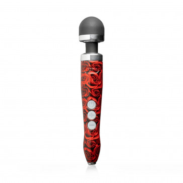 Вибромассажер DOXY Die Cast 3R ROSE PATTERN, очень мощный, питание 220В, металлический корпус