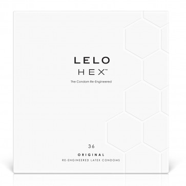 Презервативы LELO HEX Condoms Original 36 Pack