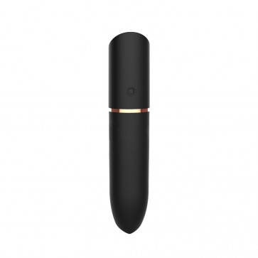 Вибропуля в виде помады Adrien Lastic Rocket Black