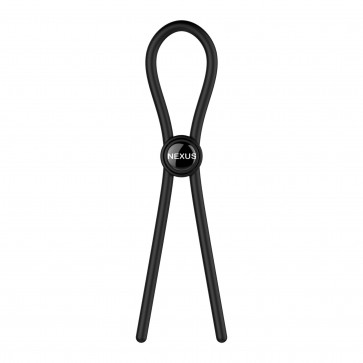 Эрекционное кольцо Nexus FORGE Single Adjustable Lasso - Black