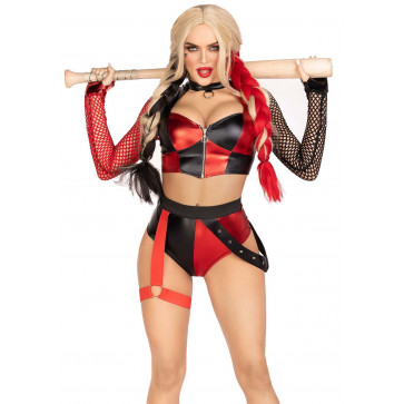 Эротический костюм Leg Avenue Crime Spree Sweetie Costume XS