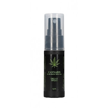 Спрей пролонгирующий Cannabis With Hemp Seed Oil - Delay Spray, 15 ml