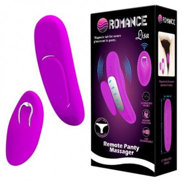 Стимулятор клитора с пультом д/у ROMANCE LISA USB 12 Functions, MC36