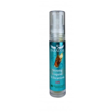 Стимулирующий гель (жидкий вибратор) 5th PARADISE Strong Liquid Vibration - Coke, 10 ml