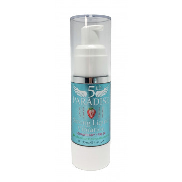 Стимулирующий гель (жидкий вибратор) 5th PARADISE Strong Liquid Vibration - Strawberry, 30 ml