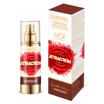 Стимулирующий гель (жидкий вибратор) с ароматом шоколада Mai - Attraction Lubigel Privat Gel Liquid Vibrator Efect Chocolate, 30 ml, 30 ml