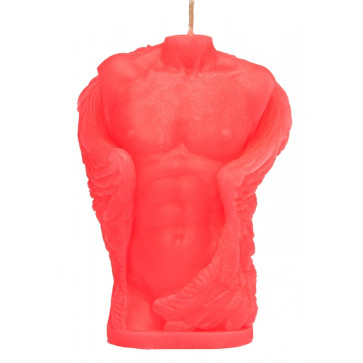Свеча LOVE FLAME - Angel Man Red Fluor, CPS07-RED