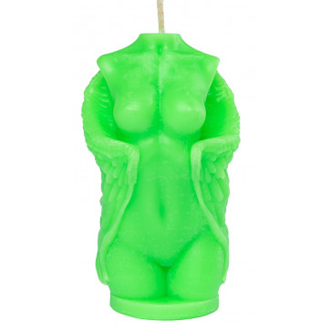 Свеча LOVE FLAME - Angel Woman Green Fluor, CPS08-GREEN