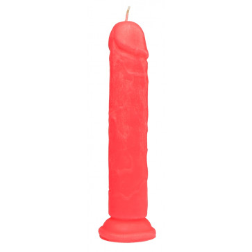 Свеча LOVE FLAME - Dildo Roma Red Fluor, CPS03-RED