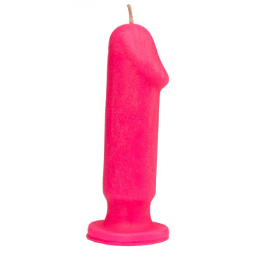 Свеча LOVE FLAME - Dildo S Pink Fluor, CPS04-PINK