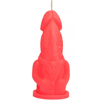 Свеча LOVE FLAME - Gentleman Red  Fluor, CPS05-RED