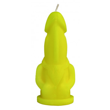 Свеча LOVE FLAME - Gentleman Yellow Fluor, CPS05-YELLOW