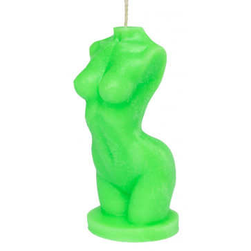 Свеча LOVE FLAME - Lady Green Fluor, CPS12-GREEN