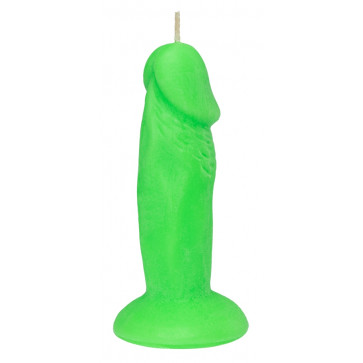 Свеча LOVE FLAME - Little Guy Green Fluor, CPS06-GREEN