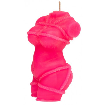 Свеча LOVE FLAME - Shibari I Pink Fluor, CPS09-PINK