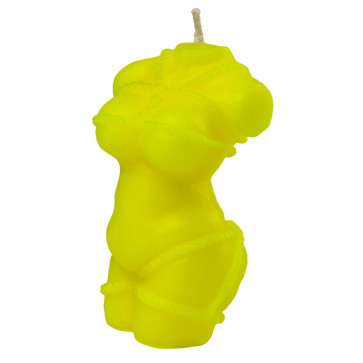 Свеча LOVE FLAME - Shibari I Yellow Fluor, CPS09-YELLOW