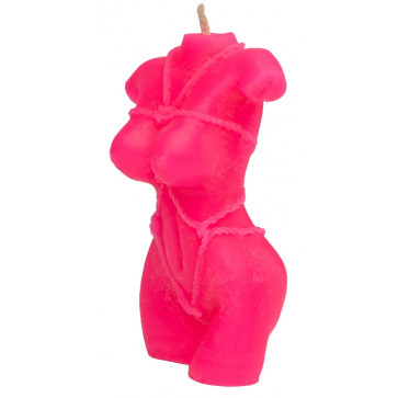 Свеча LOVE FLAME - Shibari II Pink Fluor, CPS13-PINK