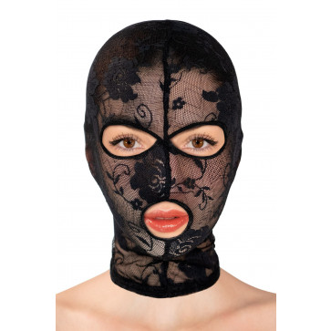 Капюшон для БДСМ Fetish Tentation Patterned fishnet hood