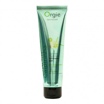 Лубрикант на водной основе Orgie Lube Tube Cocktail Caipirinha, 100 мл, вкус цитрусового коктейля