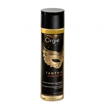Массажное масло Orgie – Tantric Divine Nectar (200 мл), для тантрического массажа, увлажнение