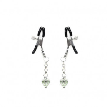 Зажимы для сосков Liebe Seele Glow-in-dark Nipple Clamps Green
