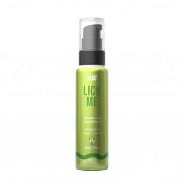 Гель для оральных ласк с согревающим эффектом INTT Lick Me Kissable Gel Caipirinha 50 мл