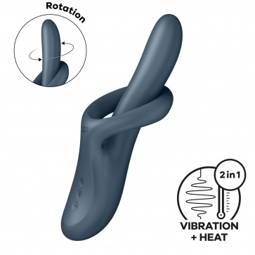 Вибратор Satisfyer Heat Flex 4 Grey