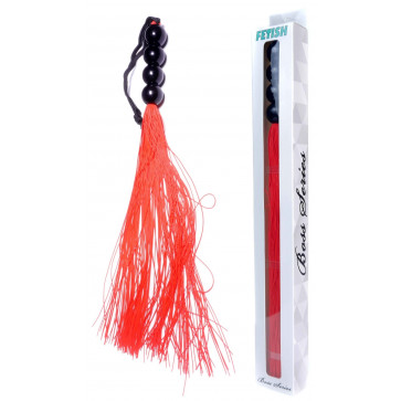 Силиконовый флогер ( длина 37 см ) Fetish Boss Series - Silicone Whip Red 14", BS6100041