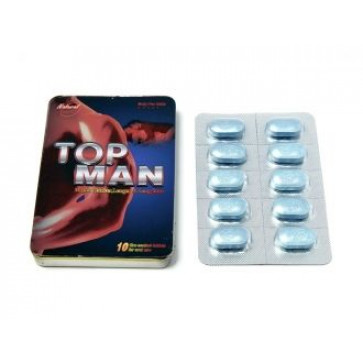 Таблетки возбуждающие TOP MAN (совместимы с алкоголем )