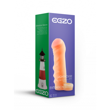 Удлиняющая Насадка - презерватив EGZO ES001
