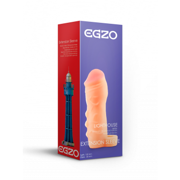 Удлиняющая Насадка - презерватив EGZO ES002