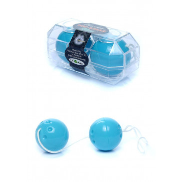 Вагинальные шарики Duo balls Blue, BS6700024