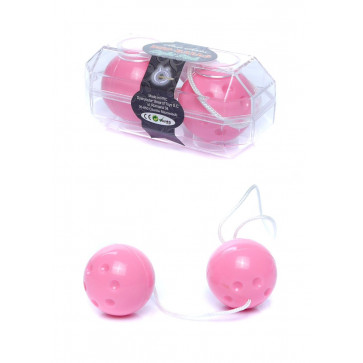 Вагинальные шарики Duo balls Light Pink, BS6700032