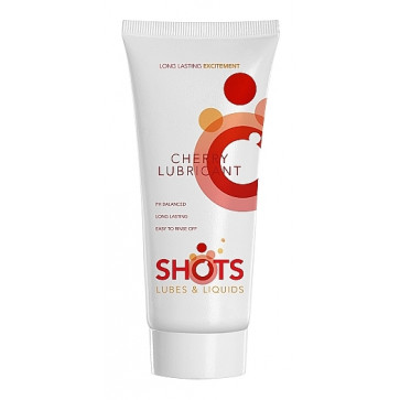 Вагинальный ароматизированный лубрикант Shots Cherry Lubricant, 100 мл