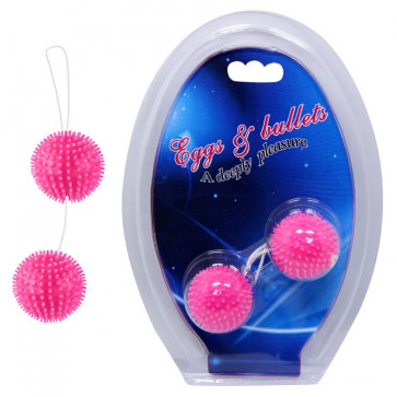 Вагинальные массажные шарики BAILE - EGG & BULLETS, BI-014036