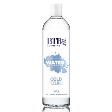 Вагинальный лубрикант на водной основе с охлаждающим эффектом Mai - BTB Water Based Cold Feeling Lubricant XXL, 250 ml