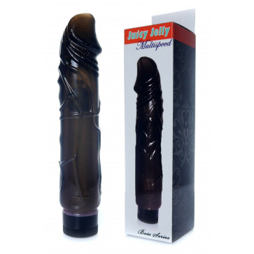 Вибратор Boss Series: Juicy Jelly Multispeed Black, BS6700098