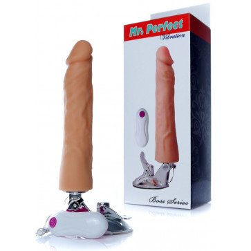Вибратор на присоске Boss Series - Mr. Perfect Vibration 12 functions, BS6700081