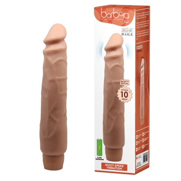 Вибратор реалистик BARBARA BOB DILDO VIBRATOR, BW-001004R