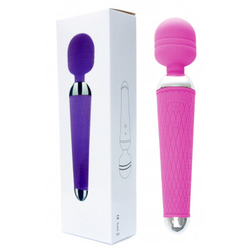 Вибромассажер Boss Series - Massager Power Wand USB Purple 16 Function, BS2200035