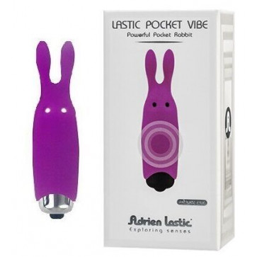 Вибропуля Adrien Lastic - Pocket Rabbit Purple, 33483