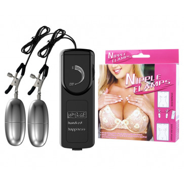 Вибростимулятор для груди Nipple Clamps, BI-010060