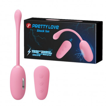 Виброяйцо-электростимулятор Pretty Love «Shock Fun» BI-014609W-1