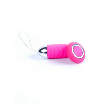 Виброяйцо с пультом ДУ - Remoted controller egg 0.2 USB Pink, BS2600106