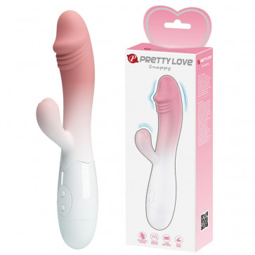 Вибратор серии Pretty Love - SNAPPY light pink, BI-014173-A5